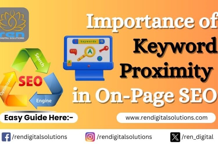 Importance of Keyword Proximity