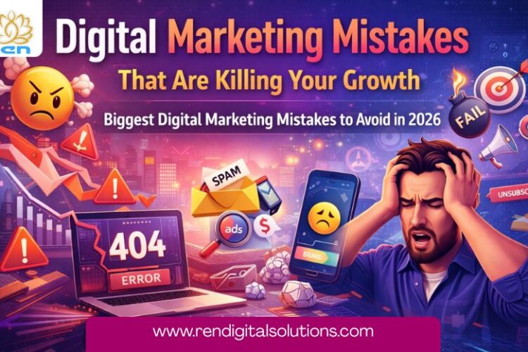 digital marketing mistakes